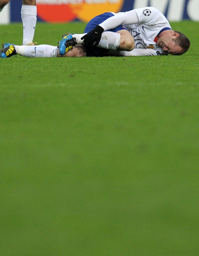 ルーニー 離脱は3週間程度