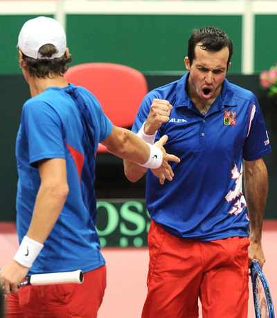 チェコ ダブルスを制し準決勝進出に王手