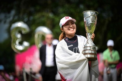 古江彩佳がメジャー初制覇、エビアン選手権優勝