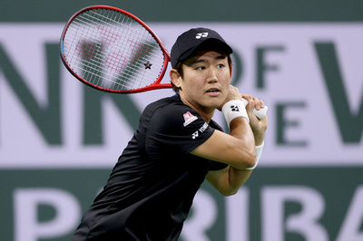 西岡は2回戦敗退、イズナーにストレート負け BNPパリバOP