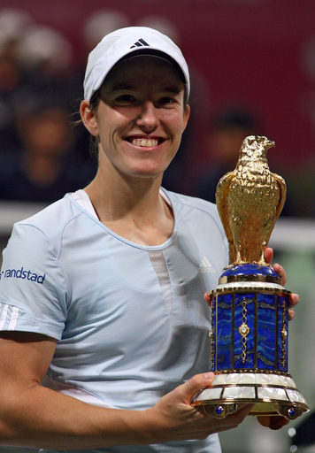<女子テニス カタール・トータル・オープン2007>エナン ストレートでクズネツォワを退け大会初優勝 - カタール