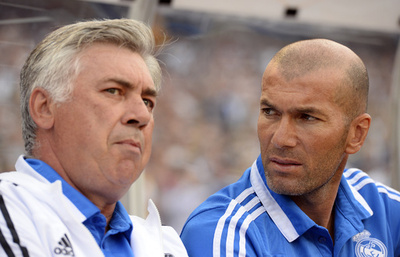 アンチェロッティ監督がジダン氏を高評価、「将来はレアルの監督も」