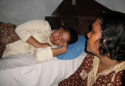 インド洋大津波で不明のインドネシア人少女、7年ぶりに家族と再会