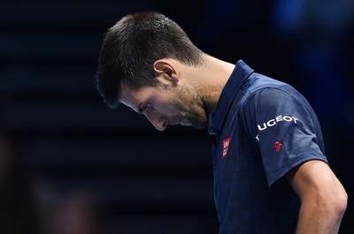 いら立つジョコビッチ、記者の質問攻めに「いつもそうだ」