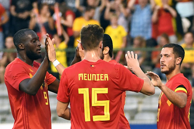 ベルギーがサラー不在のエジプトに快勝、1G1Aのアザールが躍動