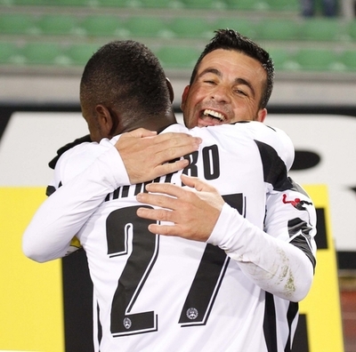 ウディネーゼ ASローマ下し暫定首位に