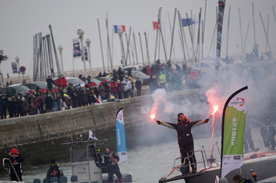 【今日の1枚】再挑戦で快挙、過酷ヨットレース「バンデ・グローブ」