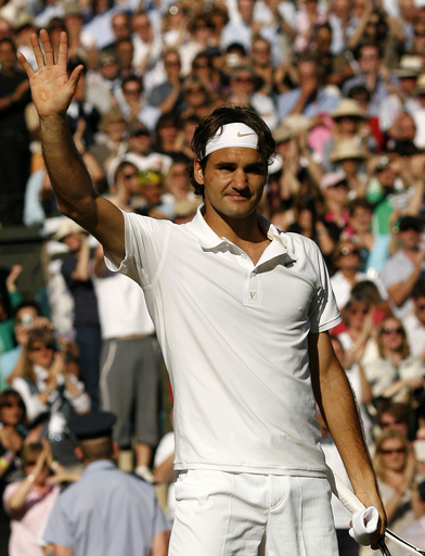 フェデラー アンチッチを下し準決勝へ