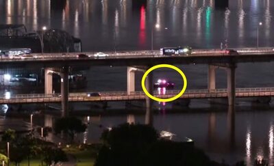 ソウル・川のライブカメラに「飛び降りる市民」…救助隊「1分」で駆けつけ、無事