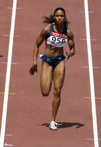 エドワーズ 女子100メートル2次予選へ