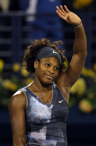 セレーナ イワノビッチに勝利し準決勝進出、ドバイ選手権