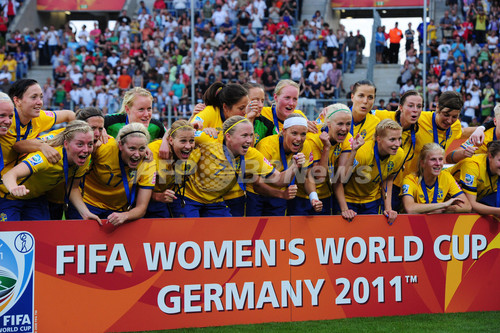 スウェーデン 3位決定戦でフランス下す 女子サッカーw杯 写真19枚 ファッション ニュースならmode Press Powered By Afpbb News