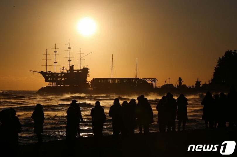 江原道での初日の出の様子＝資料写真(c)news1