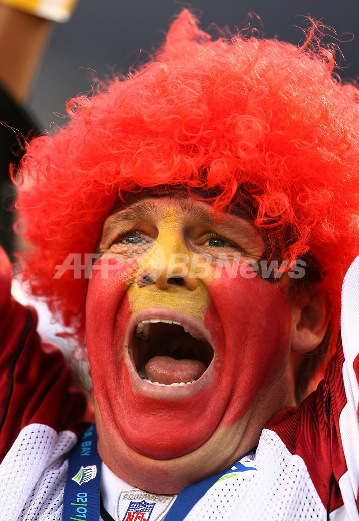 観戦を楽しむファン、NFL第43回スーパーボウル