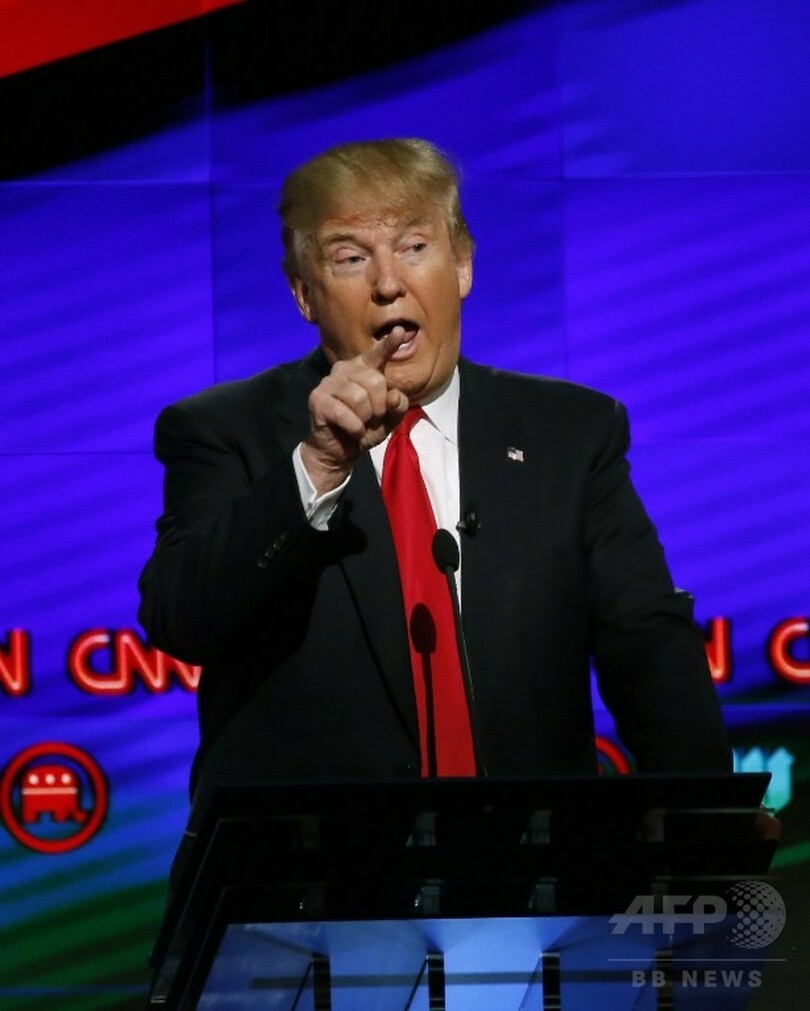トランプ氏、天安門事件を「暴動」と呼ぶ 米大統領選TV討論会
