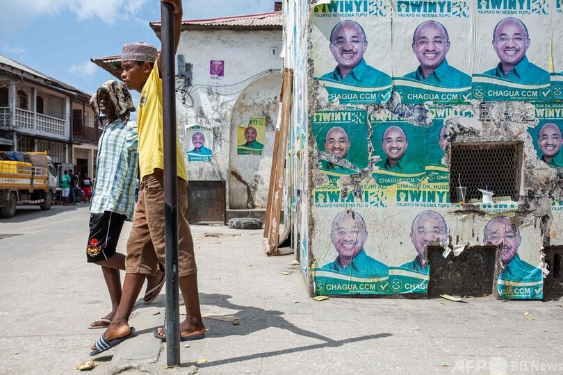 タンザニア大統領選、現職マグフリ氏が圧勝 野党候補は非難