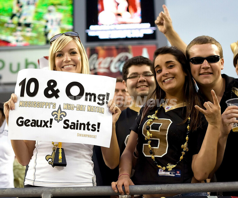 セインツ バッカニアーズに快勝し10連勝