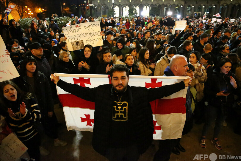 ロシア離れ進む若者、夢はEU加盟 ジョージア