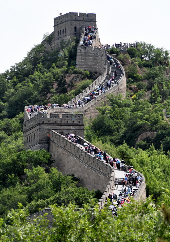 観光シーズン本番 万里の長城関所 北京の 八達嶺 写真5枚 国際ニュース Afpbb News
