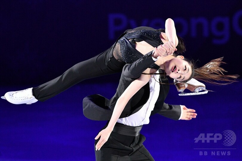 羽生やザギトワらが華麗な演技、フィギュアスケート・エキシビション 平昌五輪