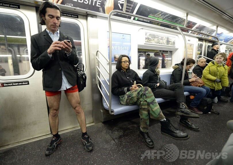 大寒波じゃないの？米国で今年も「ノーパンツ」デー