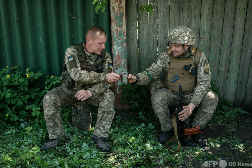 【今日の1枚】つかの間の休憩 ウクライナ
