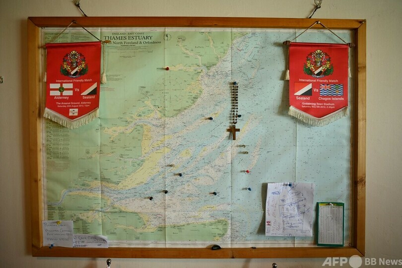 英政府に逆らう小さな「独立国家」 海の上のシーランド公国を訪ねて