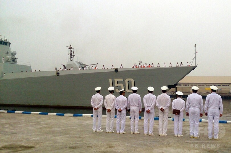 中国海軍の艦艇、イラン初訪問 関係緊密化をアピール