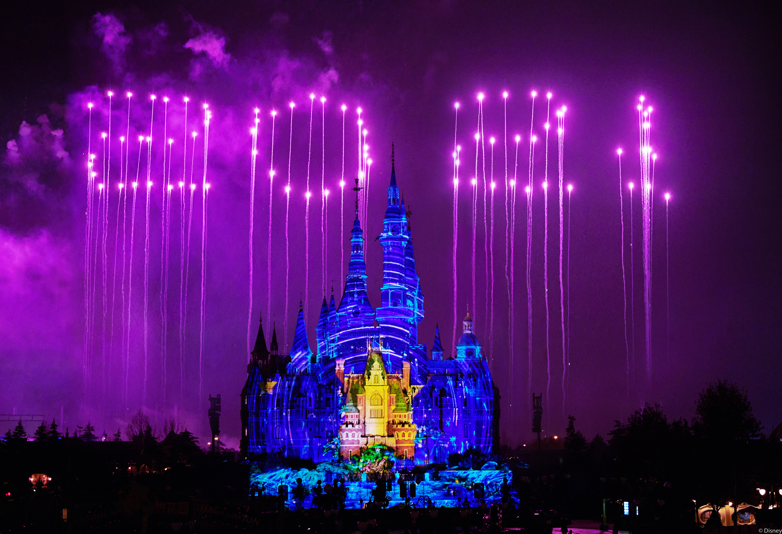上海ディズニー 花火で２０２１年の幕開け彩る 写真5枚 国際ニュース Afpbb News