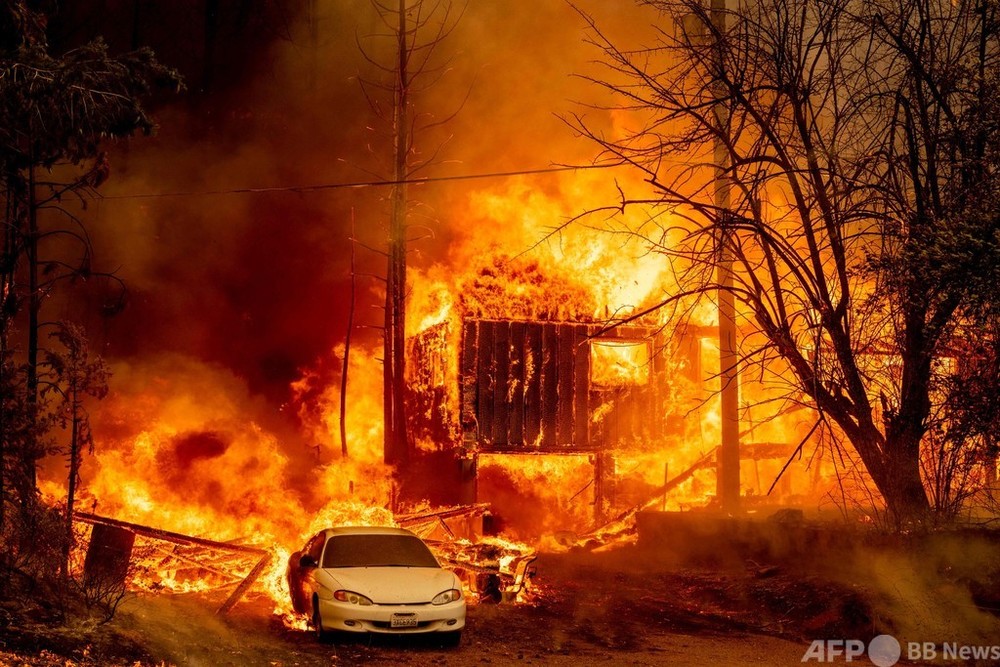 米カリフォルニア州山火事 歴史ある小さな町がほぼ焼失 写真18枚 国際ニュース Afpbb News