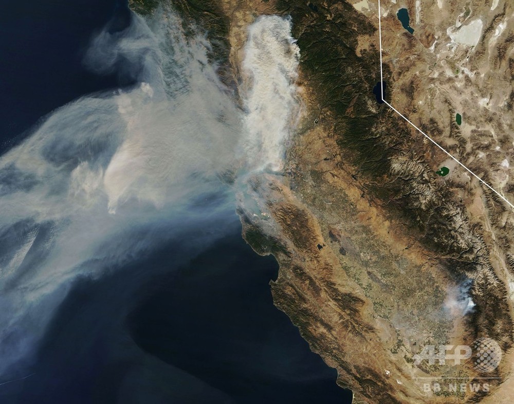 米カリフォルニア州森林火災、サンフランシスコでも大気汚染 写真23枚