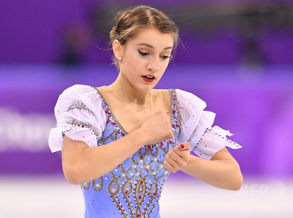 フィギュア女子SPで19位のパガニーニ、平昌五輪 写真22枚 国際