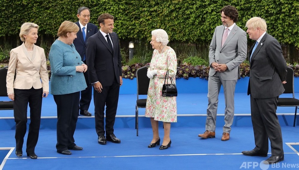 G7サミット、英女王らが歓待 感染症対策などで合意へ