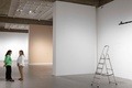 作品が収蔵庫に移された後の展示室の様子。イスラエル・テルアビブ美術館（2024年8月13日撮影）。(c)Oren ZIV / AFP