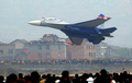 スホイ30戦闘機。中国・湖南省の航空ショーで（2006年3月18日撮影、資料写真）。(c)LIU JIN / AFP