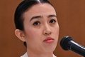 都内で先進7か国（G7）の大使らと面会した元人質のイスラエル人女性ノア・アルガマニさん（2024年8月21日撮影）。(c) Richard A. Brooks / AFP