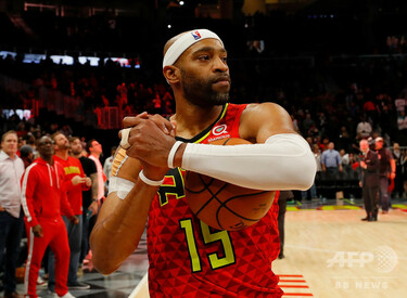 NBA アトランタ・ホークス #15 ビンス・カーター ジャージ 3点