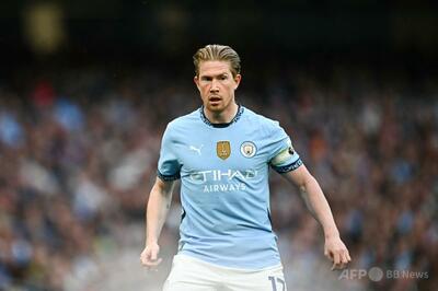 マンCが3位浮上で欧州CLに前進 デ・ブルイネはホーム最終戦 写真9枚