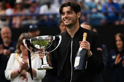 フリッツ 最多3度目のイーストボーン国際優勝