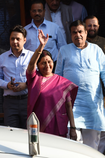 インドのスワラジ前外相が死去