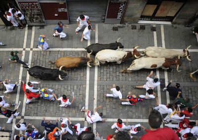サン・フェルミンの牛追い、熱狂の最終日