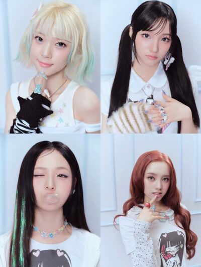 UNIS、日本初のオリジナル曲「モシモシ♡」コンセプトフォト公開