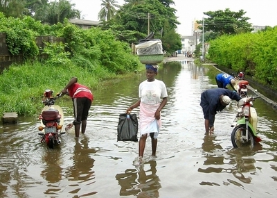 西アフリカの海岸も水没の危機、ドイツ専門家が指摘