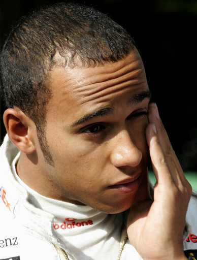 ハミルトン スピード違反で1か月の免停に