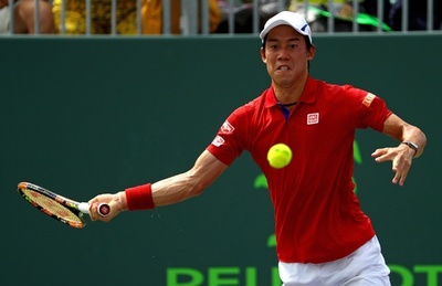 錦織がドルゴポロフに快勝で16強、マイアミOP