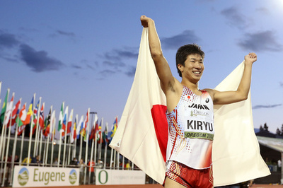 桐生、肉離れでアジア大会を欠場