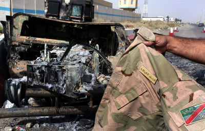 軍用車ハンビー2300台がISの手に、イラク首相