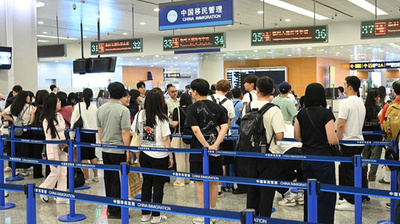 中国 上半期にビザ免除で入国した外国人は前年同期比53.9%増の延べ1364万人