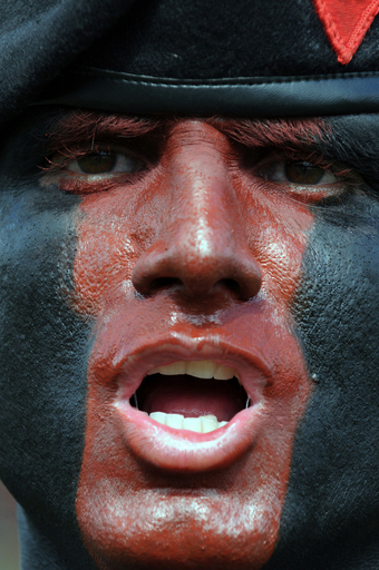 ホンジュラスで軍隊の式典