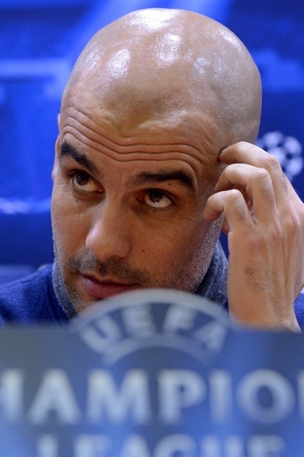 故障者に悩むグアルディオラ監督